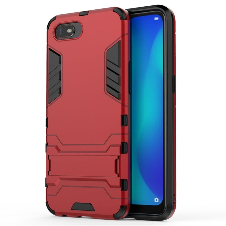 Shockproof PC + TPU Protective Case with Invisible Holder, For OPPO A1k / Realme C2, For OPPO K3, For Huawei Nova 5 / Nova 5 Pro, For Huawei Honor 9X / Honor 9X Pro