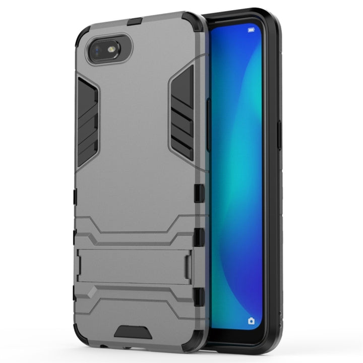 Shockproof PC + TPU Protective Case with Invisible Holder, For OPPO A1k / Realme C2, For OPPO K3, For Huawei Nova 5 / Nova 5 Pro, For Huawei Honor 9X / Honor 9X Pro