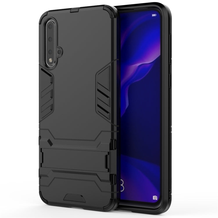 Shockproof PC + TPU Protective Case with Invisible Holder, For OPPO A1k / Realme C2, For OPPO K3, For Huawei Nova 5 / Nova 5 Pro, For Huawei Honor 9X / Honor 9X Pro