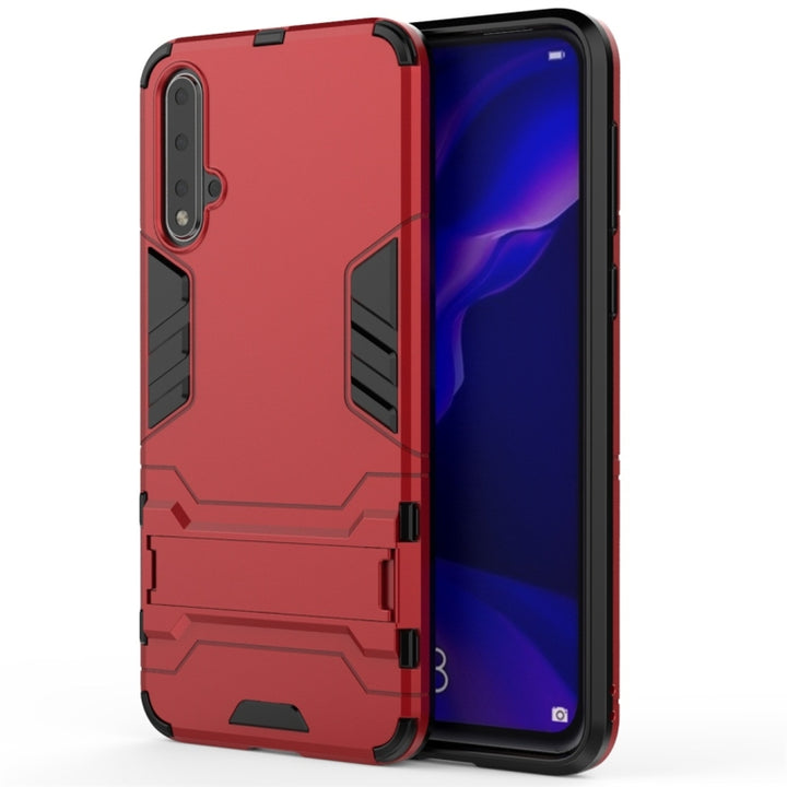 Shockproof PC + TPU Protective Case with Invisible Holder, For OPPO A1k / Realme C2, For OPPO K3, For Huawei Nova 5 / Nova 5 Pro, For Huawei Honor 9X / Honor 9X Pro