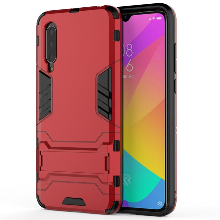 Shockproof PC + TPU Protective Case with Invisible Holder, For Xiaomi Mi CC9, For Xiaomi Mi CC9e