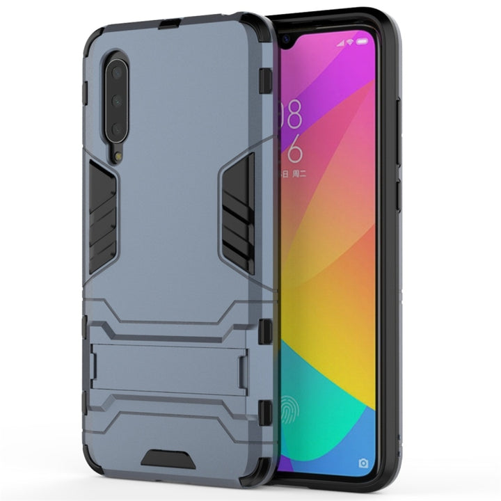 Shockproof PC + TPU Protective Case with Invisible Holder, For Xiaomi Mi CC9, For Xiaomi Mi CC9e