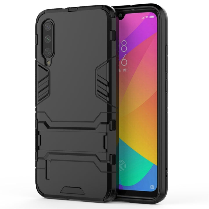 Shockproof PC + TPU Protective Case with Invisible Holder, For Xiaomi Mi CC9, For Xiaomi Mi CC9e