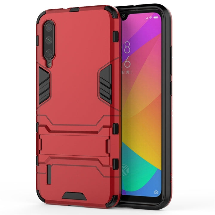 Shockproof PC + TPU Protective Case with Invisible Holder, For Xiaomi Mi CC9, For Xiaomi Mi CC9e