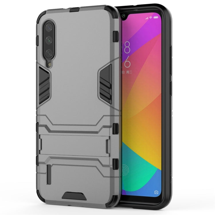 Shockproof PC + TPU Protective Case with Invisible Holder, For Xiaomi Mi CC9, For Xiaomi Mi CC9e