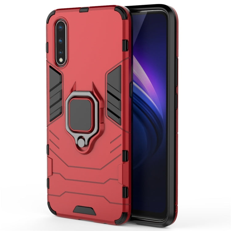 PC + TPU Shockproof Protective Case with Magnetic Ring Holder, For OPPO A1k / Realme C2, For Vivo iQOO Neo, For Huawei Nova 5i Pro