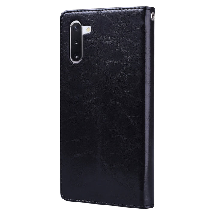 Business Style Oil Wax Texture Horizontal Flip Leather Case with Holder & Card Slots & Wallet, For Galaxy Note 10, For Galaxy Note 10 Pro / Note 10+, For Huawei P20 Lite (2019) / Nova 5i