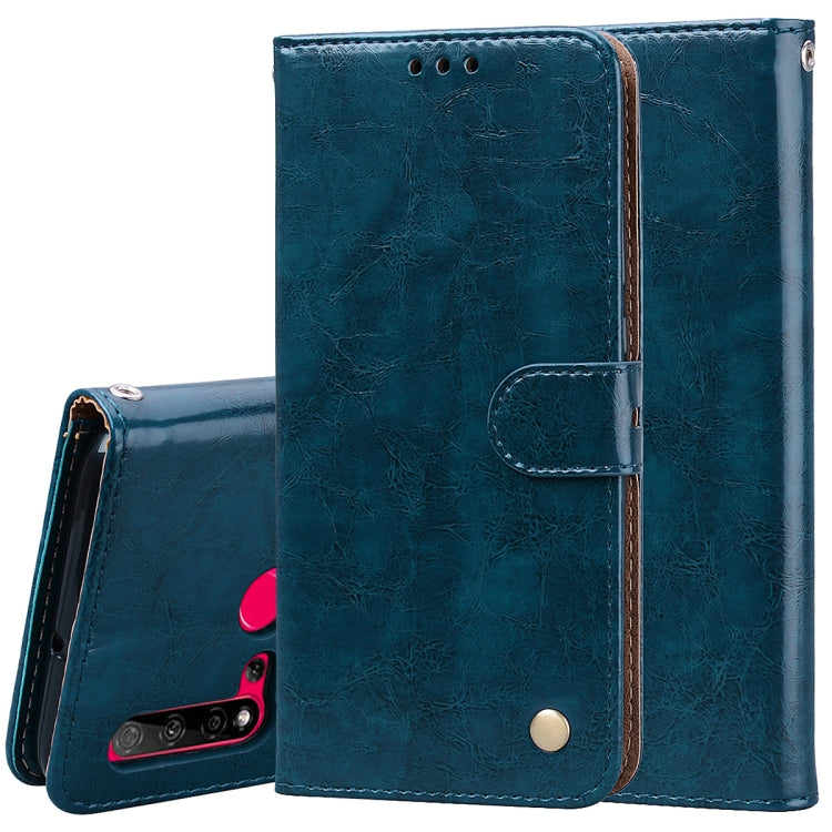 Business Style Oil Wax Texture Horizontal Flip Leather Case with Holder & Card Slots & Wallet, For Galaxy Note 10, For Galaxy Note 10 Pro / Note 10+, For Huawei P20 Lite (2019) / Nova 5i