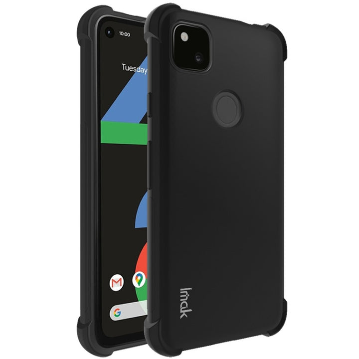 IMAK All-inclusive Shockproof Airbag TPU Case with Screen Protector, For Google Pixel 4a 4G, For Google Pixel 4a 5G, For Google Pixel 5