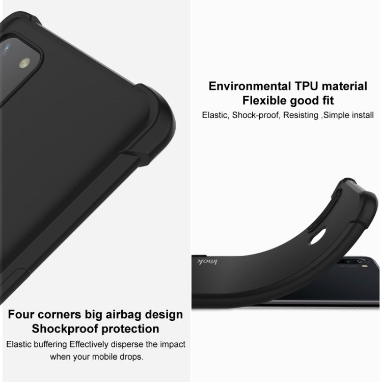 IMAK All-inclusive Shockproof Airbag TPU Case with Screen Protector, For Google Pixel 4a 4G, For Google Pixel 4a 5G, For Google Pixel 5