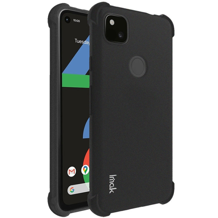 IMAK All-inclusive Shockproof Airbag TPU Case with Screen Protector, For Google Pixel 4a 4G, For Google Pixel 4a 5G, For Google Pixel 5