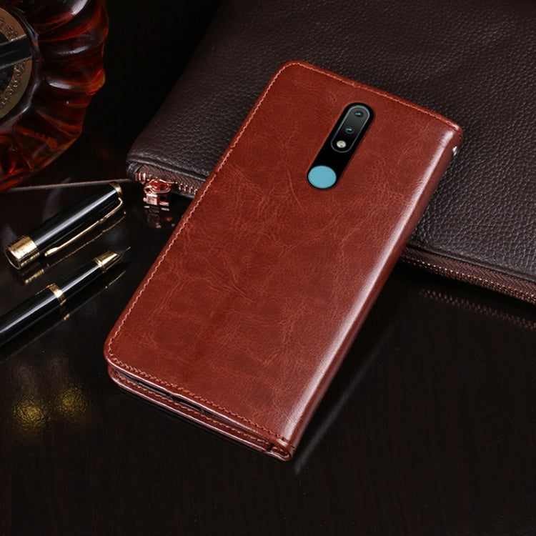 idewei Crazy Horse Texture Horizontal Flip Leather Case with Holder & Card Slots & Wallet, For Nokia 2.4, For Nokia 8.3 5G, For ZTE Blade V2020 Smart, For Lenovo K10 Plus