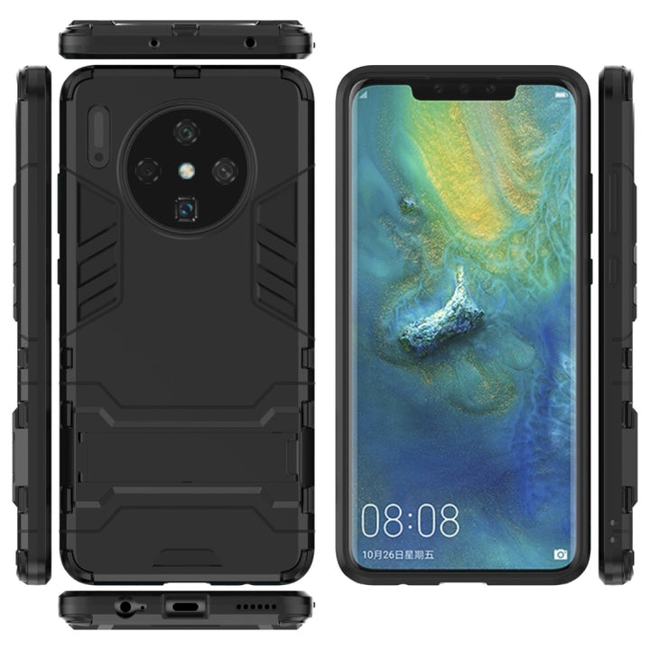 For Huawei Mate 30 PC + TPU Shockproof Protective Case with Holder, For Huawei Mate 30