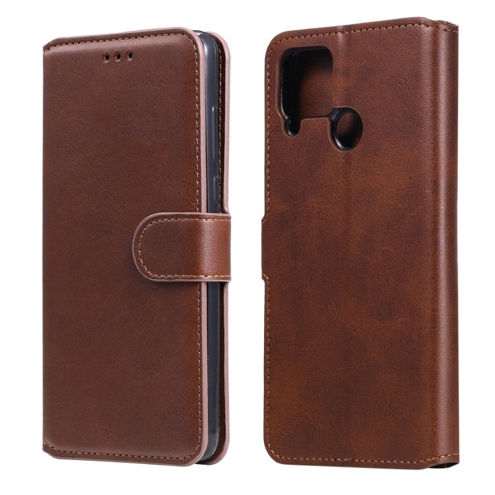 Classic Calf Texture PU + TPU Horizontal Flip Leather Case, with Holder & Card Slots & Wallet, For OPPO Realme 7i / C17, For OPPO Realme 7 / Narzo 20 Pro, For OPPO Realme C11, For OPPO Realme C15 / C12