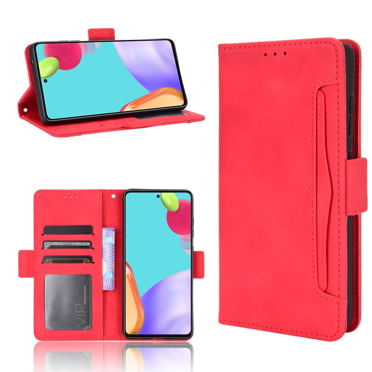 Skin Feel Calf Pattern Horizontal Flip Leather Case with Holder & Card Slots & Photo Frame, For Samsung Galaxy A02s, For Samsung Galaxy A52 5G, For Samsung Galaxy A72 5G / 4G, For Samsung Galaxy S21+ 5G, For Samsung Galaxy S21 Ultra 5G