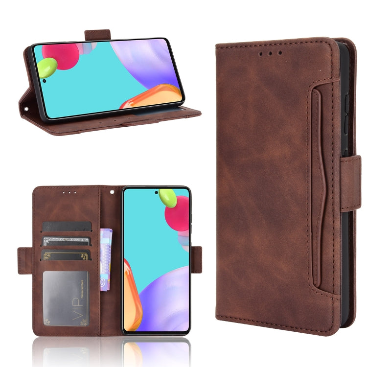 Skin Feel Calf Pattern Horizontal Flip Leather Case with Holder & Card Slots & Photo Frame, For Samsung Galaxy A02s, For Samsung Galaxy A52 5G, For Samsung Galaxy A72 5G / 4G, For Samsung Galaxy S21+ 5G, For Samsung Galaxy S21 Ultra 5G