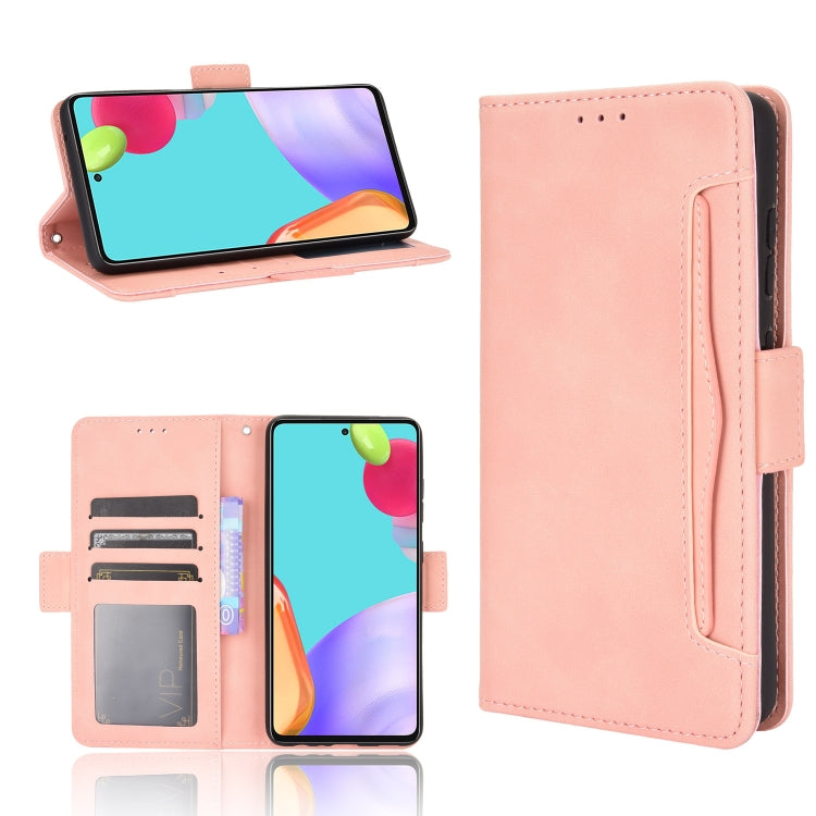 Skin Feel Calf Pattern Horizontal Flip Leather Case with Holder & Card Slots & Photo Frame, For Samsung Galaxy A02s, For Samsung Galaxy A52 5G, For Samsung Galaxy A72 5G / 4G, For Samsung Galaxy S21+ 5G, For Samsung Galaxy S21 Ultra 5G