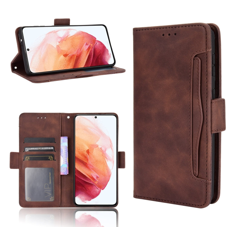 Skin Feel Calf Pattern Horizontal Flip Leather Case with Holder & Card Slots & Photo Frame, For Samsung Galaxy A02s, For Samsung Galaxy A52 5G, For Samsung Galaxy A72 5G / 4G, For Samsung Galaxy S21+ 5G, For Samsung Galaxy S21 Ultra 5G