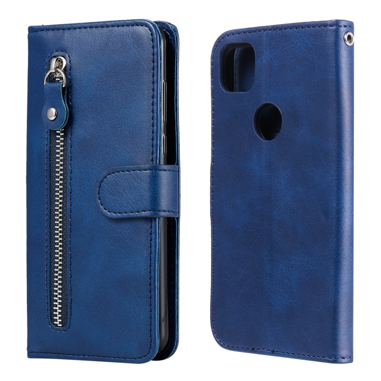 Fashion Calf Texture Zipper Horizontal Flip Leather Case with Holder & Card Slots & Wallet, For OPPO F17 Pro / A93, For OPPO Realme 5 / 5s / C3, For Google Pixel 4a 4G, For Google Pixel 5 XL / Pixel 4a 5G, For Xiaomi Poco M3 / Redmi Note 9 4G