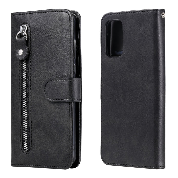 Fashion Calf Texture Zipper Horizontal Flip Leather Case with Holder & Card Slots & Wallet, For OPPO F17 Pro / A93, For OPPO Realme 5 / 5s / C3, For Google Pixel 4a 4G, For Google Pixel 5 XL / Pixel 4a 5G, For Xiaomi Poco M3 / Redmi Note 9 4G