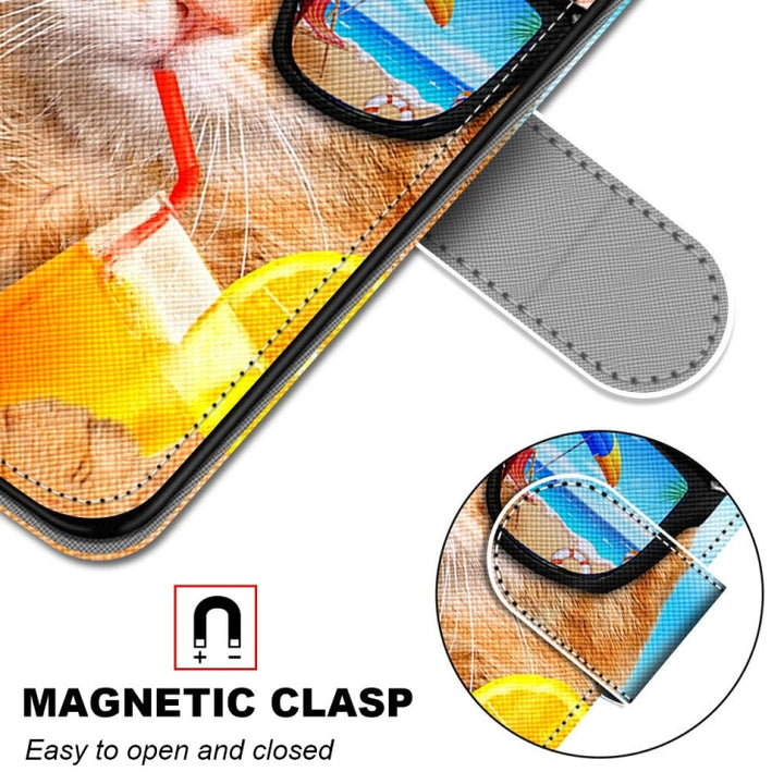 Coloured Drawing Cross Texture Horizontal Flip PU Leather Case with Holder & Card Slots & Wallet & Lanyard, For Samsung Galaxy M01