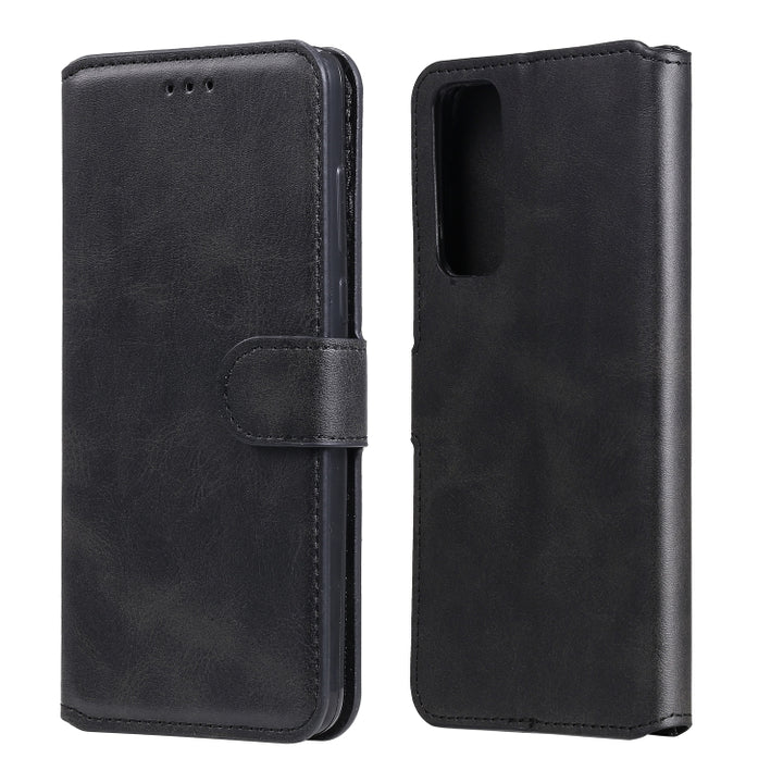 Classic Calf Texture PU + TPU Horizontal Flip Leather Case, with Holder & Card Slots & Wallet, For Samsung Galaxy A02s(US Version), For Huawei P Smart 2021, For Google Pixel 4a