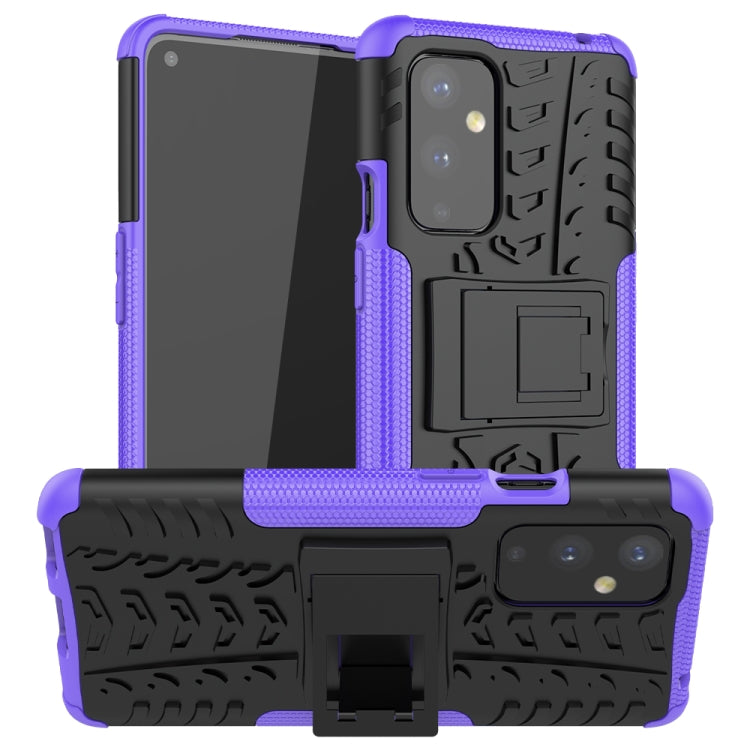 Tire Texture Shockproof TPU+PC Protective Case with Holder, For Samsung Galaxy A72 5G / 4G, For Samsung Galaxy A72 5G / 4G5G, For Samsung Galaxy A52 5G / 4G, For Nokia 3.4 / 5.4, For OnePlus 9