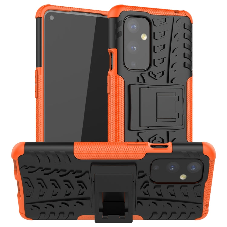 Tire Texture Shockproof TPU+PC Protective Case with Holder, For Samsung Galaxy A72 5G / 4G, For Samsung Galaxy A72 5G / 4G5G, For Samsung Galaxy A52 5G / 4G, For Nokia 3.4 / 5.4, For OnePlus 9