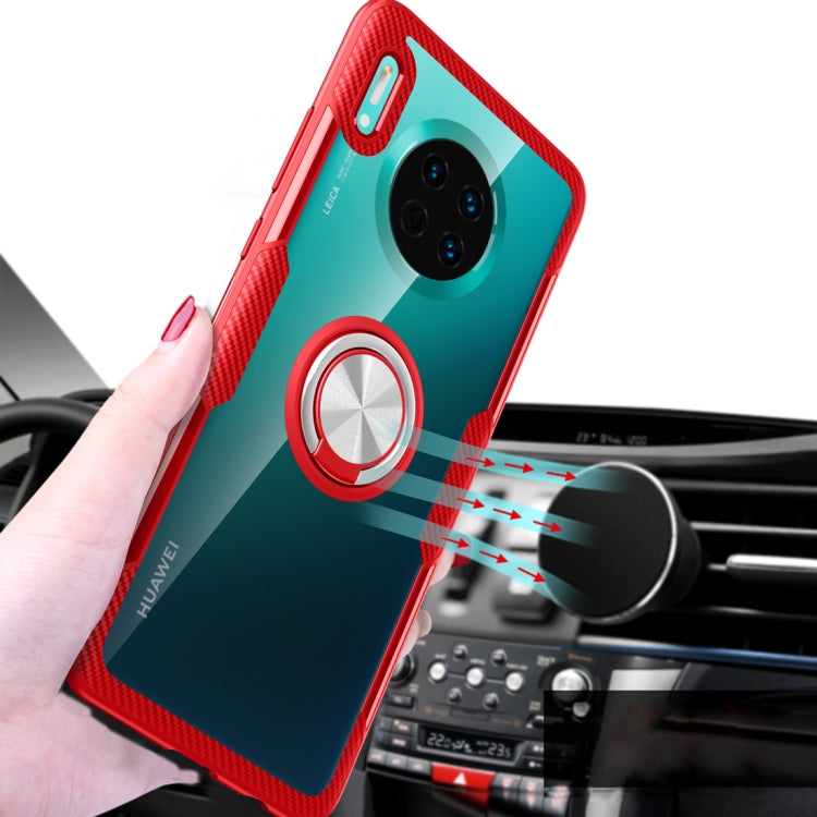 Shockproof TPU + Acrylic Protective Case with Metal Ring Holder, For Huawei Mate 30, For Huawei Mate 30 Pro, For Xiaomi Redmi Note 8, For Xiaomi Redmi Note 8 Pro