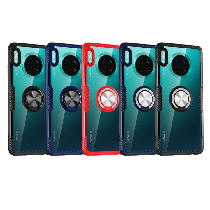 Shockproof TPU + Acrylic Protective Case with Metal Ring Holder, For Huawei Mate 30, For Huawei Mate 30 Pro, For Xiaomi Redmi Note 8, For Xiaomi Redmi Note 8 Pro