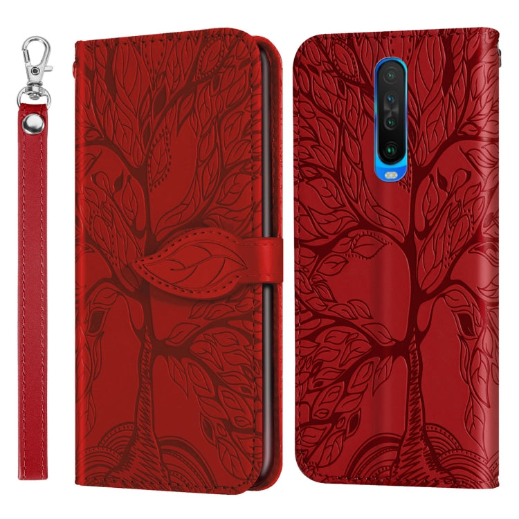 Life of Tree Embossing Pattern Horizontal Flip Leather Case with Holder & Card Slot & Wallet & Photo Frame & Lanyard, For Google Pixel 4a, For Google Pixel 4a 5G, For Google Pixel 5, For Xiaomi Redmi K30