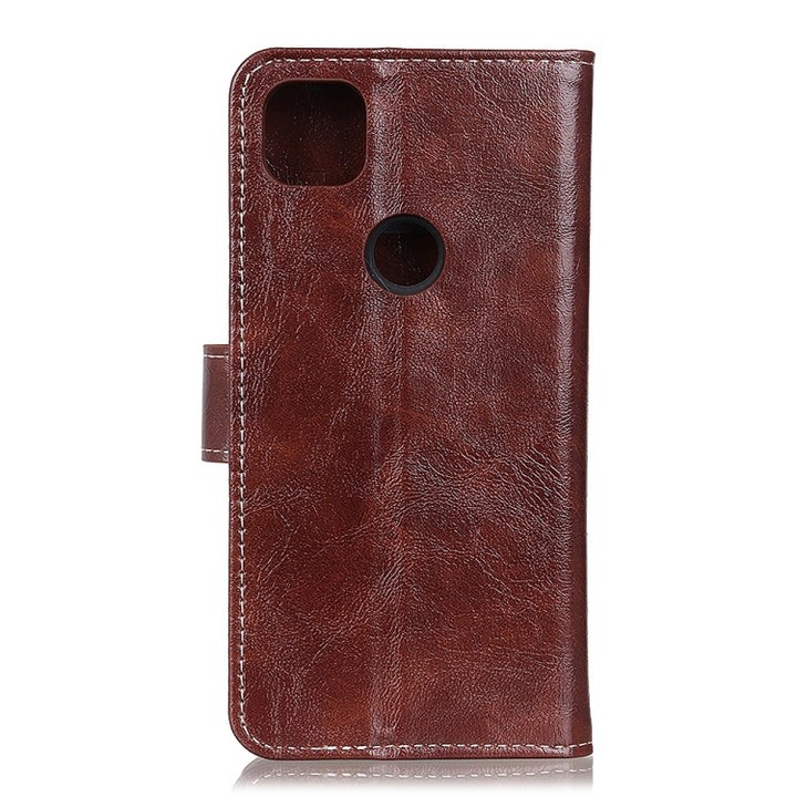 Retro Crazy Horse Texture Horizontal Flip Leather Case with Holder & Card Slots & Photo Frame & Wallet, For Google Pixel 5A 5G, For Xiaomi Redmi K40 / K40 Pro / Mi 11i / Poco F3