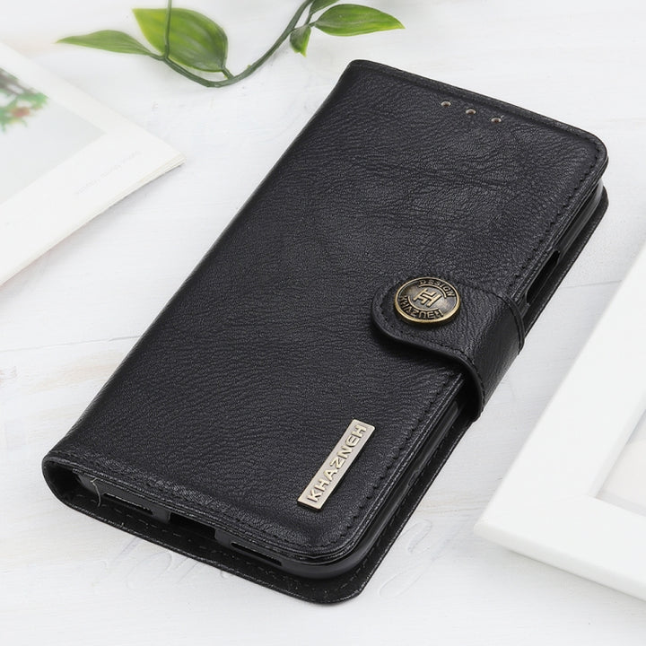 KHAZNEH Cowhide Texture Horizontal Flip Leather Case with Holder & Card Slots & Wallet, For Google Pixel 5A 5G, For Xiaomi Redmi K40 / K40 Pro / Mi 11i / Poco F3