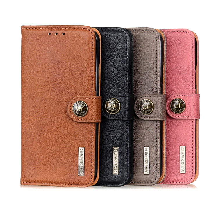 KHAZNEH Cowhide Texture Horizontal Flip Leather Case with Holder & Card Slots & Wallet, For Google Pixel 5A 5G, For Xiaomi Redmi K40 / K40 Pro / Mi 11i / Poco F3