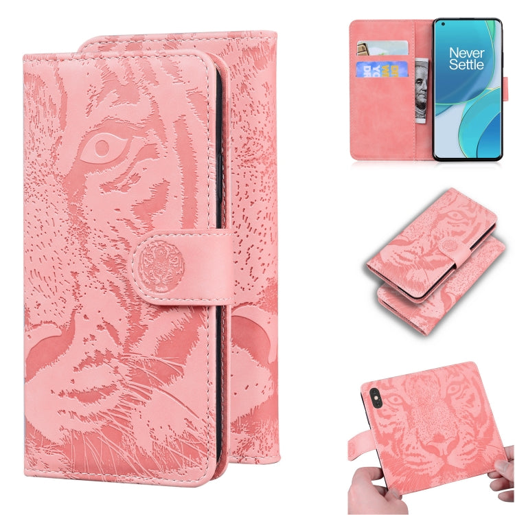 Tiger Embossing Pattern Horizontal Flip Leather Case with Holder & Card Slots & Wallet, For OnePlus 9, For OnePlus 9 Pro, For UMIDIGI A7S, For UMIDIGI A9 Pro