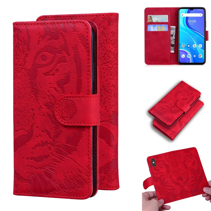 Tiger Embossing Pattern Horizontal Flip Leather Case with Holder & Card Slots & Wallet, For OnePlus 9, For OnePlus 9 Pro, For UMIDIGI A7S, For UMIDIGI A9 Pro