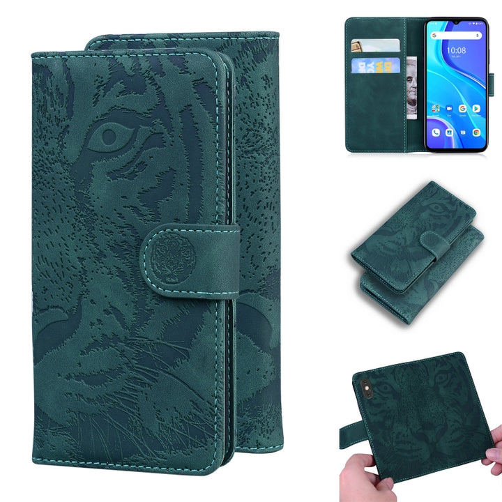 Tiger Embossing Pattern Horizontal Flip Leather Case with Holder & Card Slots & Wallet, For OnePlus 9, For OnePlus 9 Pro, For UMIDIGI A7S, For UMIDIGI A9 Pro