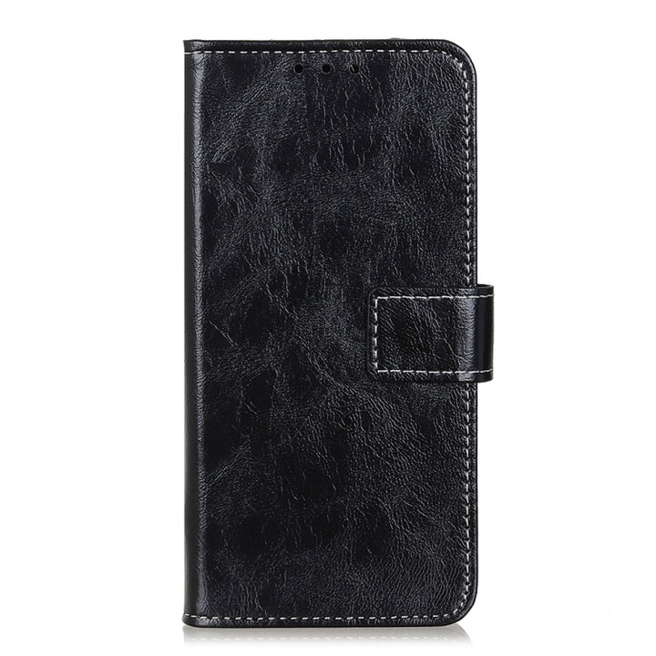 Retro Crazy Horse Texture Horizontal Flip Leather Case with Holder & Card Slots & Photo Frame & Wallet, For OPPO Find X3 / X3 Pro, For Sony Xperia Ace II, For Xiaomi Redmi Note 10 4G / Note 10S, For Xiaomi Redmi Note 10 Pro