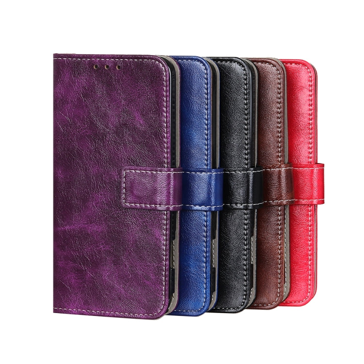 Retro Crazy Horse Texture Horizontal Flip Leather Case with Holder & Card Slots & Photo Frame & Wallet, For OPPO Find X3 / X3 Pro, For Sony Xperia Ace II, For Xiaomi Redmi Note 10 4G / Note 10S, For Xiaomi Redmi Note 10 Pro