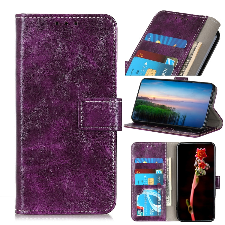 Retro Crazy Horse Texture Horizontal Flip Leather Case with Holder & Card Slots & Photo Frame & Wallet, For OPPO Find X3 / X3 Pro, For Sony Xperia Ace II, For Xiaomi Redmi Note 10 4G / Note 10S, For Xiaomi Redmi Note 10 Pro