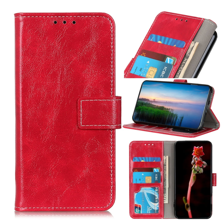 Retro Crazy Horse Texture Horizontal Flip Leather Case with Holder & Card Slots & Photo Frame & Wallet, For OPPO Find X3 / X3 Pro, For Sony Xperia Ace II, For Xiaomi Redmi Note 10 4G / Note 10S, For Xiaomi Redmi Note 10 Pro