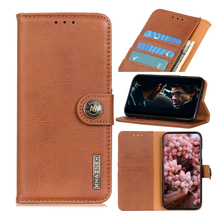 KHAZNEH Cowhide Texture Horizontal Flip Leather Case with Holder & Card Slots & Wallet, For OPPO Find X3 / Find X3 Pro, For Sony Xperia Ace II, For Xiaomi Redmi Note 10 4G / Note 10S, For Xiaomi Redmi Note 10 Pro