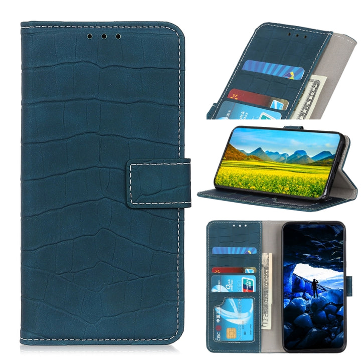 Crocodile Texture Horizontal Flip Leather Case with Holder & Card Slots & Wallet, For OPPO Find X3 / X3 Pro, For Sony Xperia Ace II, For Xiaomi Redmi Note 10 4G / Note 10S, For Xiaomi Redmi Note 10 Pro, For Samsung Galaxy A02s (US Version)