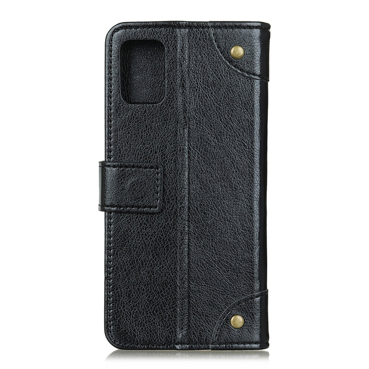 Copper Buckle Nappa Texture Horizontal Flip Leather Case with Holder & Card Slots & Wallet, For OPPO Find X3 / X3 Pro, For Sony Xperia Ace II, For Samsung Galaxy A02s (US Version), For Xiaomi Redmi Note 10 4G / Note 10s, For Xiaomi Redmi Note 10 Pro