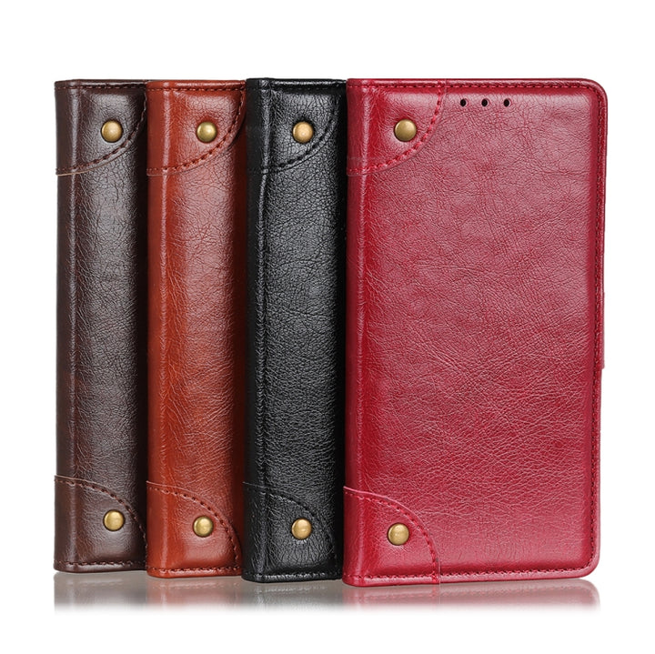 Copper Buckle Nappa Texture Horizontal Flip Leather Case with Holder & Card Slots & Wallet, For OPPO Find X3 / X3 Pro, For Sony Xperia Ace II, For Samsung Galaxy A02s (US Version), For Xiaomi Redmi Note 10 4G / Note 10s, For Xiaomi Redmi Note 10 Pro