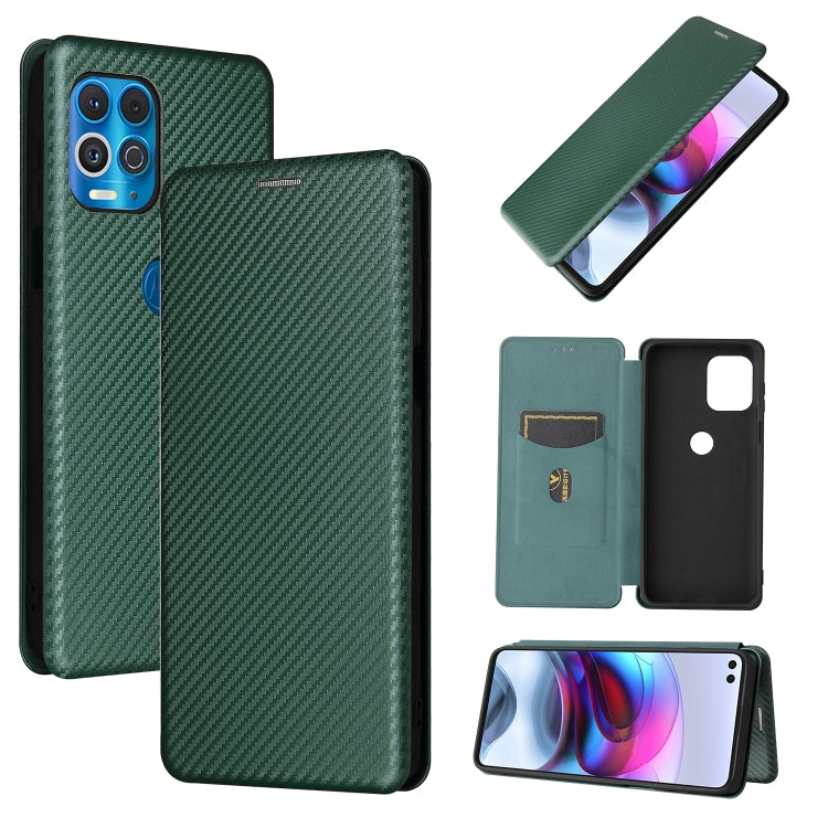 Carbon Fiber Texture Magnetic Horizontal Flip TPU + PC + PU Leather Case with Card Slot, For Motorola Edge S, For Nokia 7.3, For Nokia 6.3, For Samsung Galaxy A32 4G