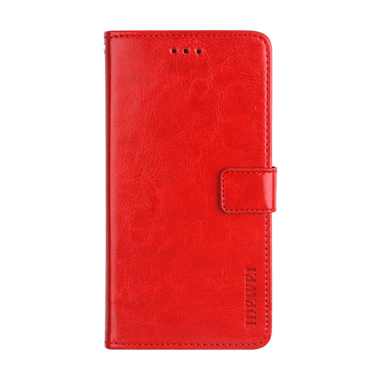 idewei Crazy Horse Texture Horizontal Flip Leather Case with Holder & Card Slots & Wallet, For OPPO Realme GT 5G, For Xiaomi Redmi Note 10 Pro, For TCL 10 SE, For vivo iQOO Neo5