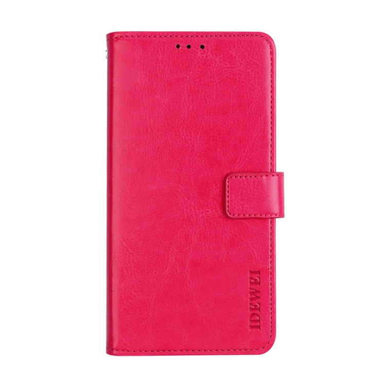 idewei Crazy Horse Texture Horizontal Flip Leather Case with Holder & Card Slots & Wallet, For Xiaomi Poco F3, For ZTE Blade X1 5G