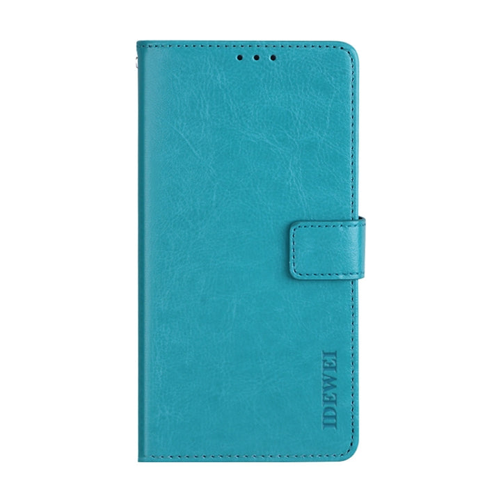 idewei Crazy Horse Texture Horizontal Flip Leather Case with Holder & Card Slots & Wallet, For Xiaomi Poco F3, For ZTE Blade X1 5G