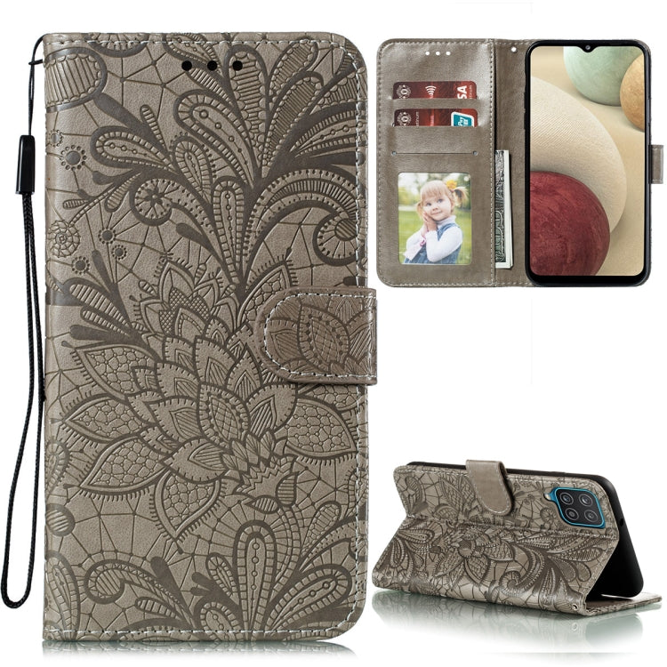 Lace Flower Embossing Pattern Horizontal Flip Leather Case with Holder & Card Slots & Wallet & Photo Frame, For Samsung Galaxy A02 / M02 (EU), For Samsung Galaxy A32 4G, For Samsung Galaxy F62 / M62, For LG Stylo 7 5G, For Nokia 5.4